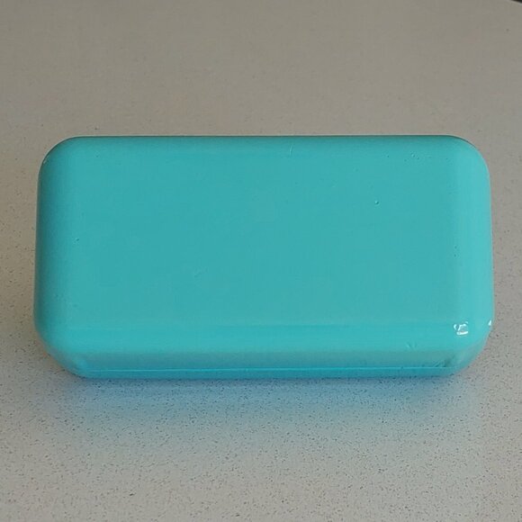 Tiffany & Co. Light Turquoise Blue Hard Clamshell Glasses Case (CASE ONLY) - Picture 2 of 16